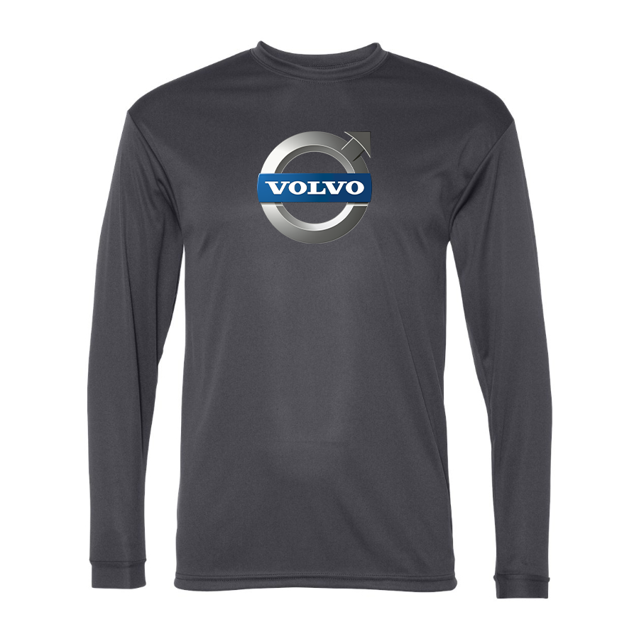 Men's Volvo car Polyester Long Sleeve T-Shirt