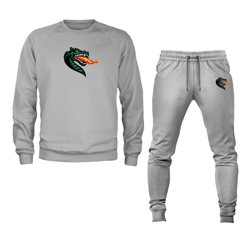 Men's UAB Blazers Crewneck Sweatshirt Joggers Suit