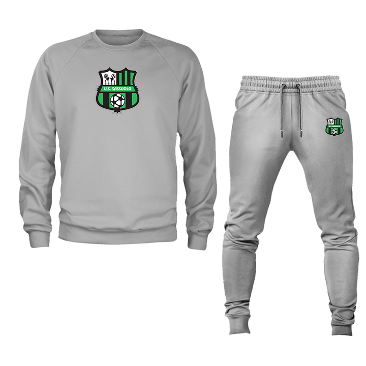 Men's U.S. Sassuolo Soccer Crewneck Sweatshirt Joggers Suit