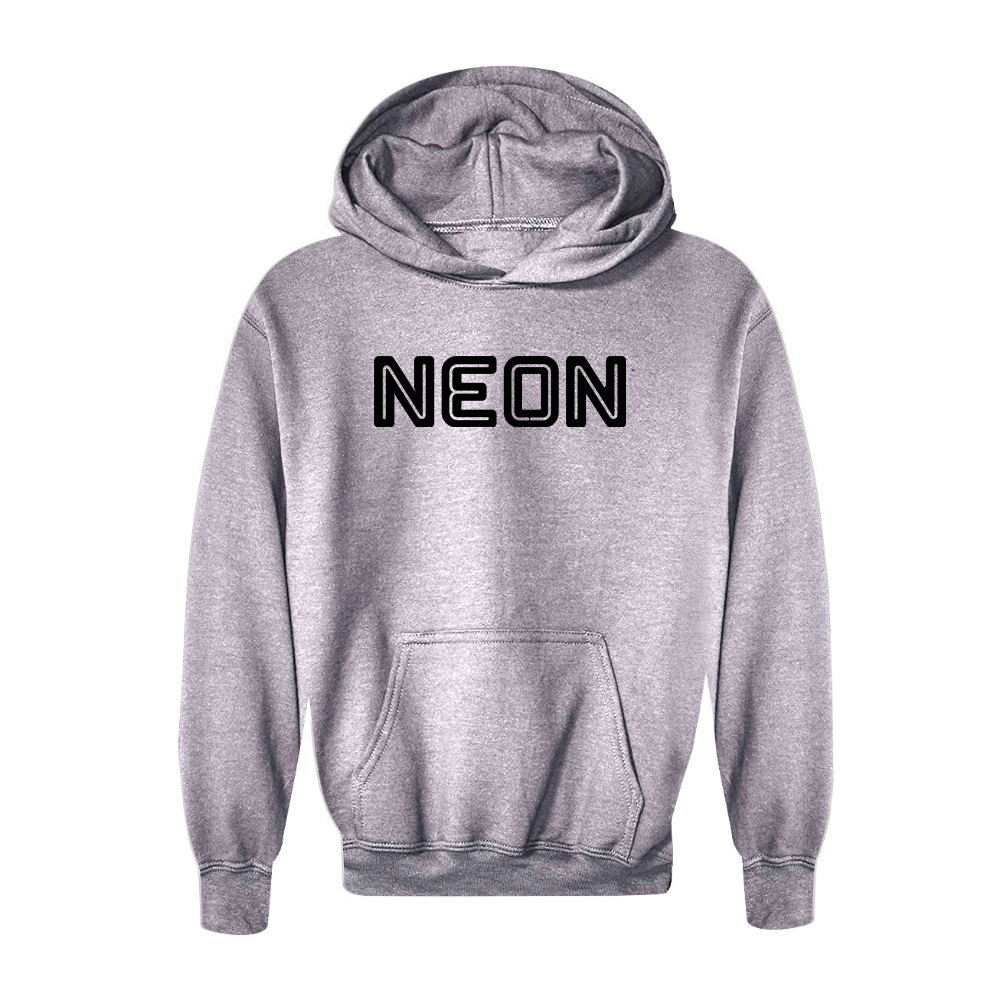 Youth Neon Logo Pullover Hoodie