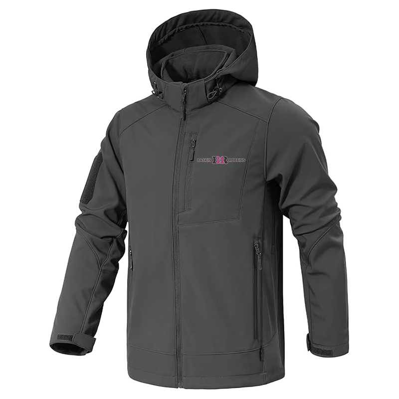 Men's Baskin-Rоbbins Jacket Waterproof Hooded Coats Tactical Soft Shell Jackets
