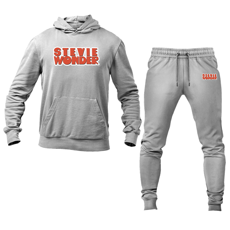 Men's Stevie-Wonder Hoodie Joggers Set
