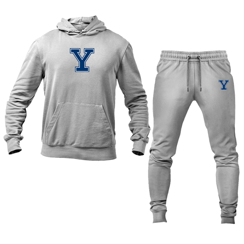 Men's  Yale Bulldogs Hoodie Joggers Set
