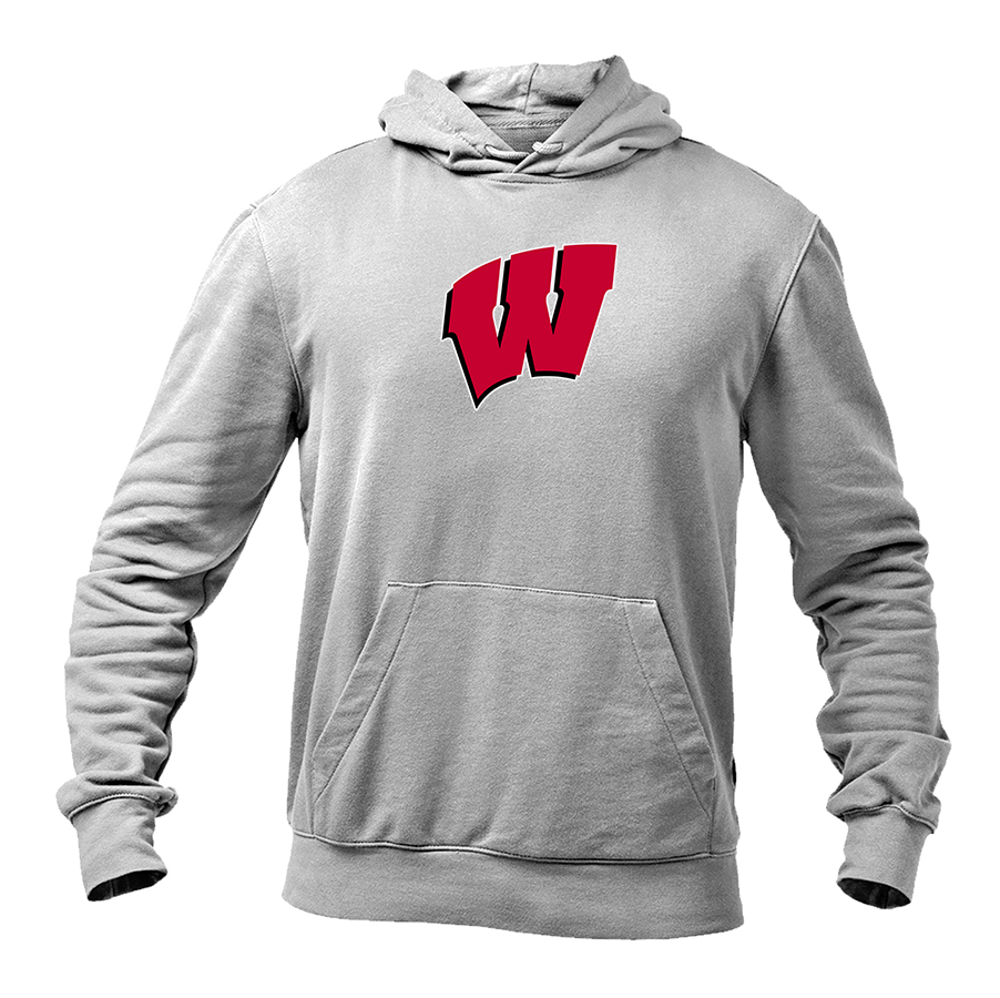 Men's Wisconsin Badgers Softstyle Midweight Hooded Sweatshirt
