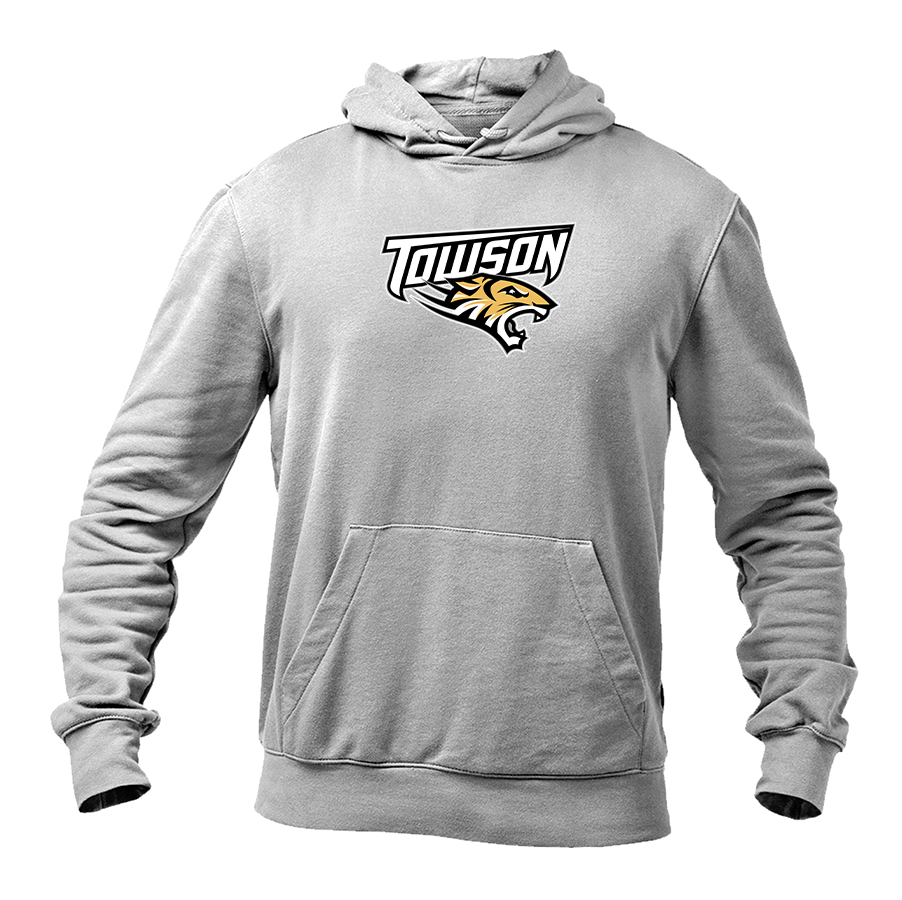 Men's Towson Tigers Gildan  Heavy Blend Hooded Sweatshirt