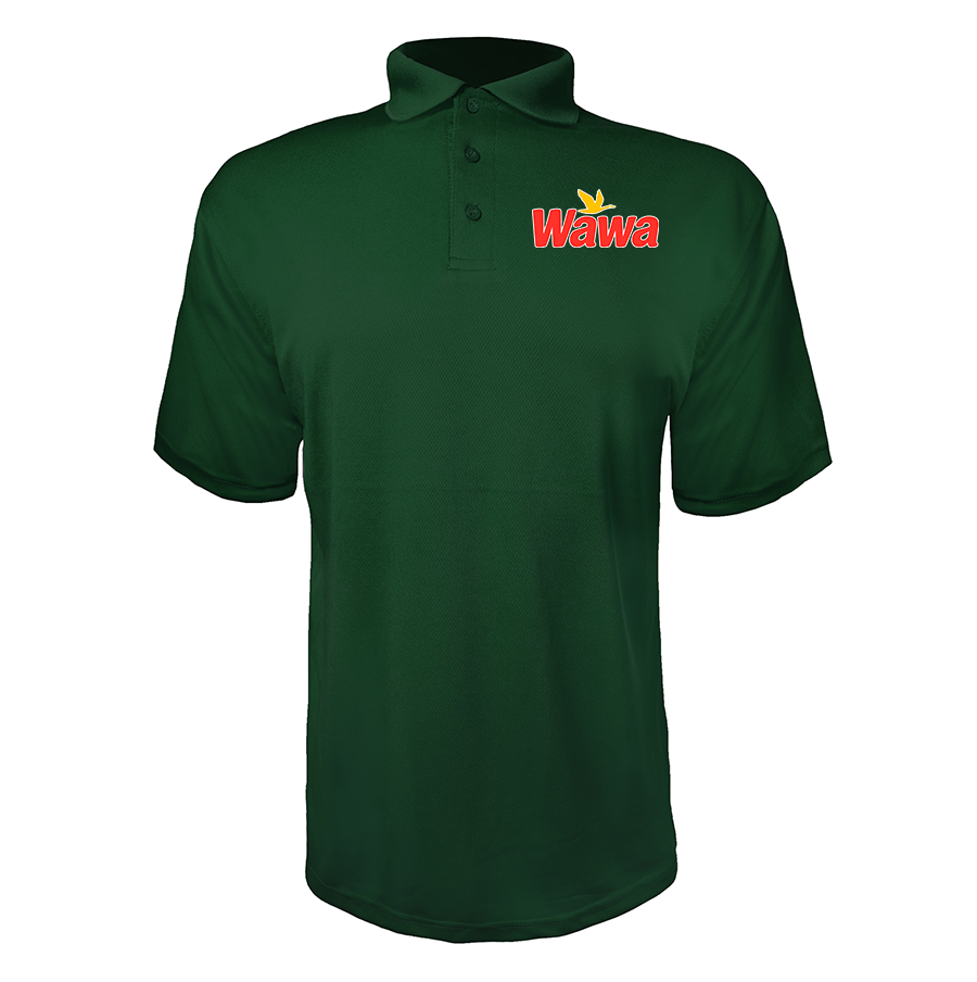 Men's Wawa Gas Station  Polyester Polo
