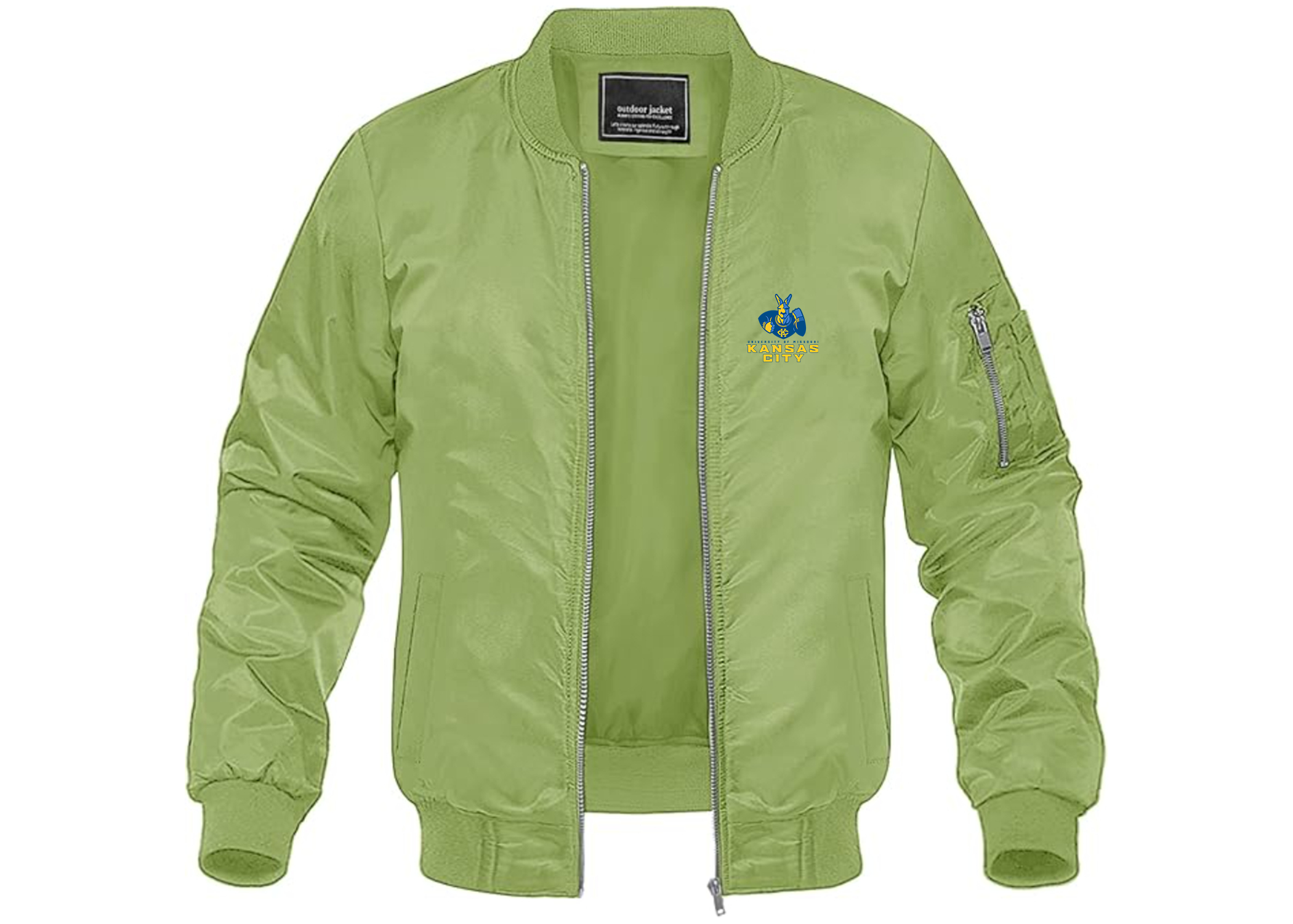 Men's UMKC Kangaroos Lightweight Bomber Windbreaker Jacket
