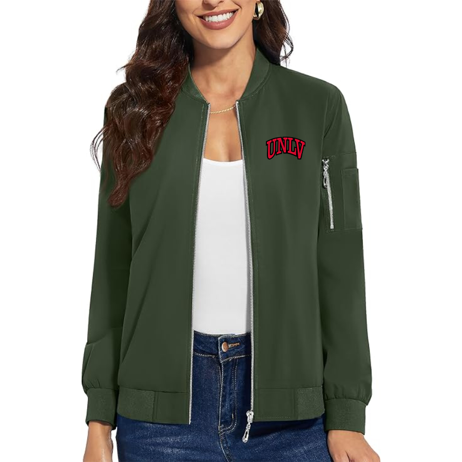 Women's  UNLV Rebels  Premium Bomber Jacket Outerwear