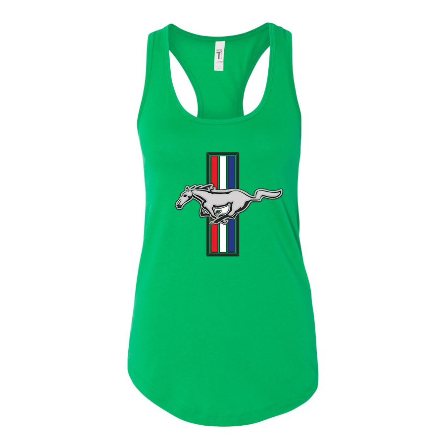 Women' Mustang  Racerback Tank Top