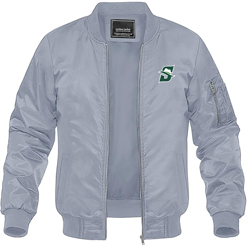 Men's  Stetson Hatters Lightweight Bomber Jacket Windbreaker Softshell Varsity Jacket Coat