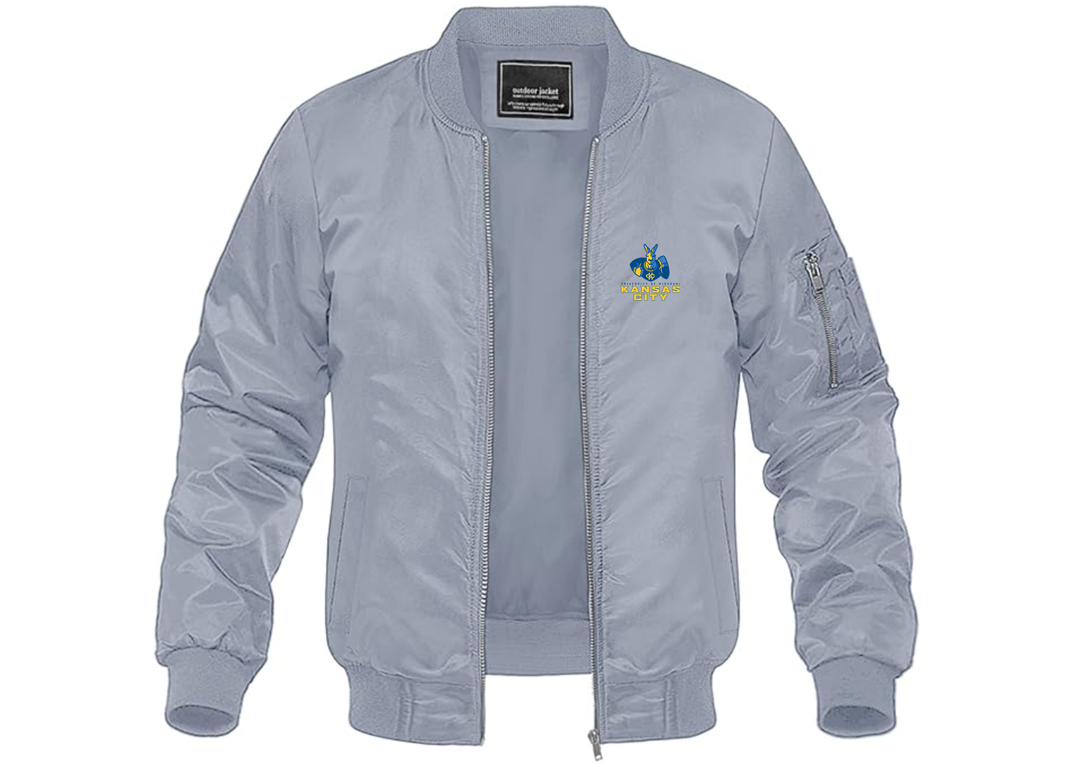 Men's UMKC Kangaroos Lightweight Bomber Windbreaker Jacket