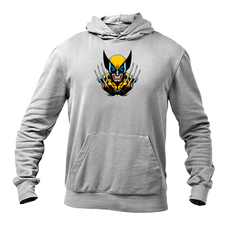 Men's Wolverine 2025 Art  Gildan  Heavy Blend Hooded Sweatshirt
