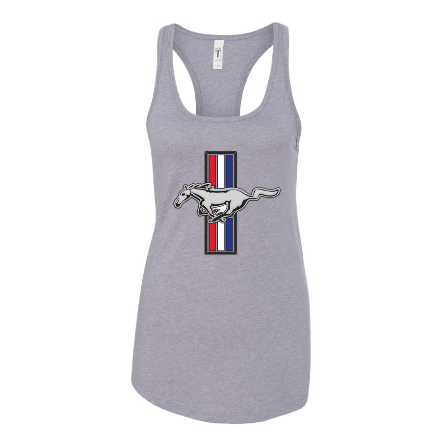 Women' Mustang  Racerback Tank Top