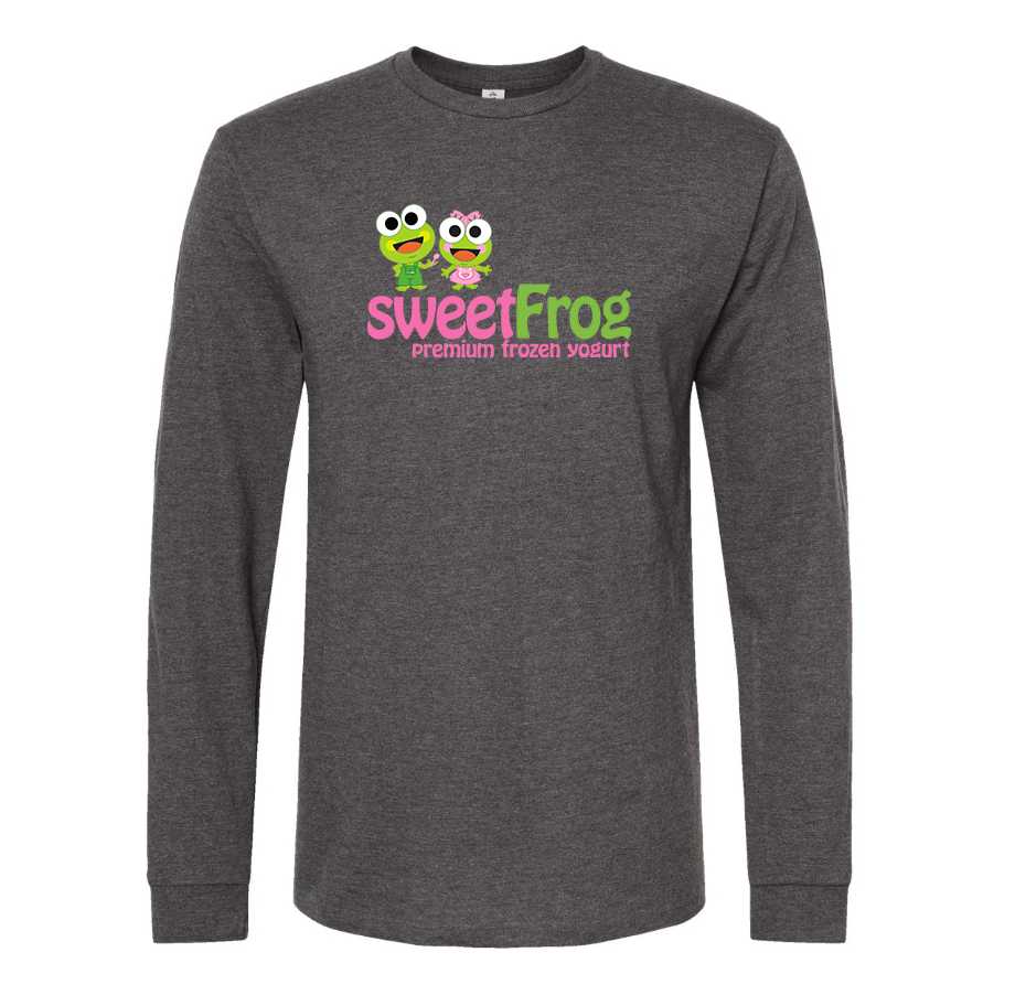 Men's Sweet Frog Frozen Long Sleeve T-Shirt