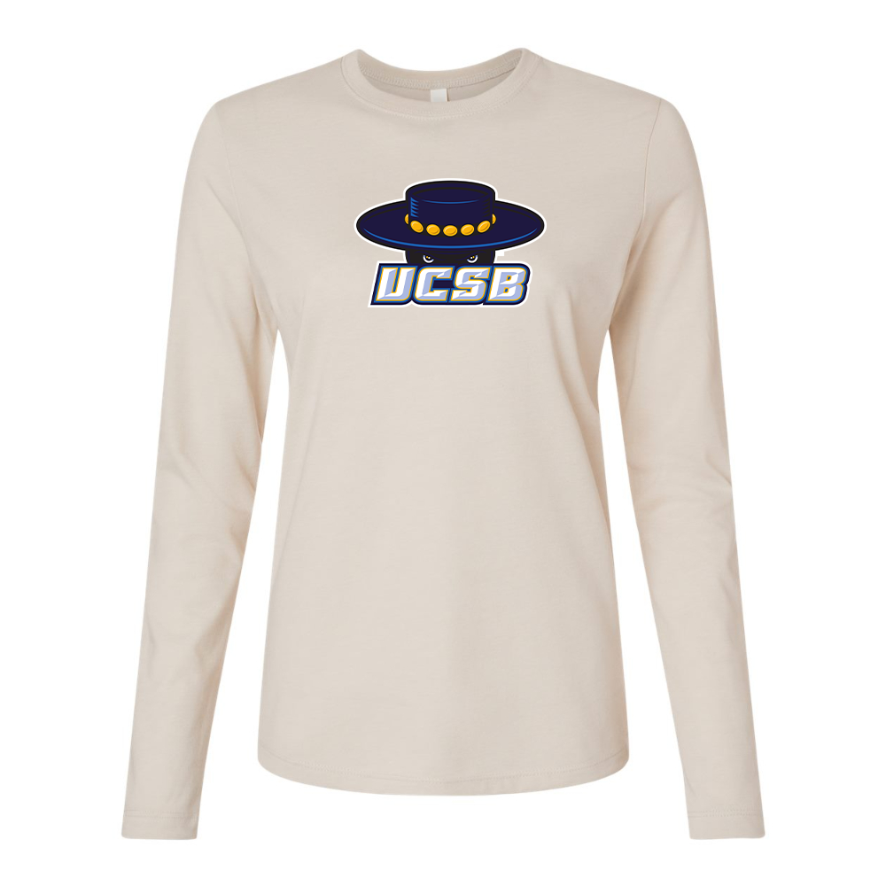 BELLA CANVAS Women’s UCSB Gauchos Jersey Long Sleeve Tee