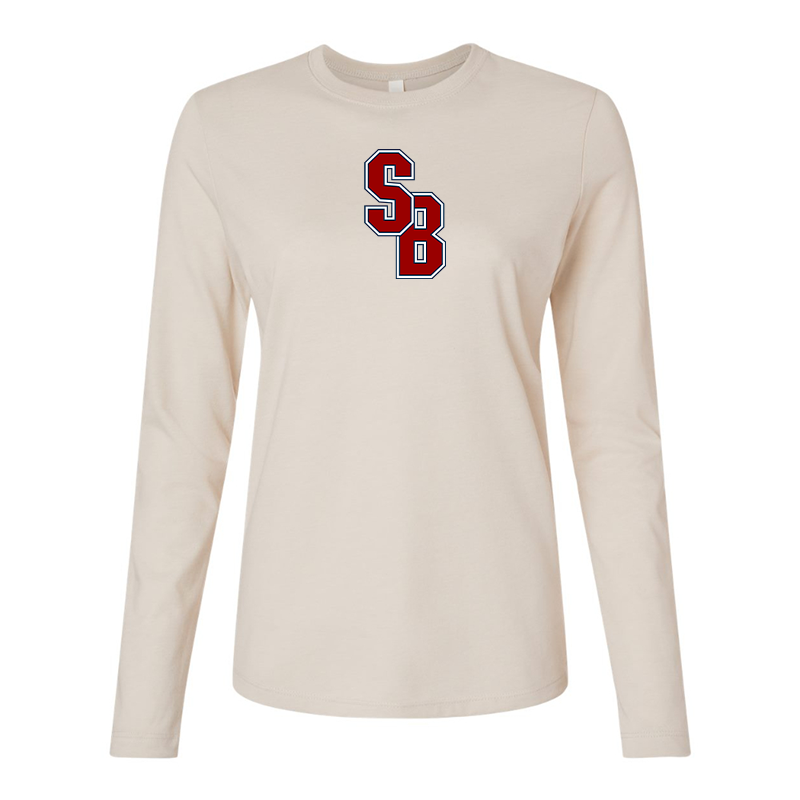 BELLA CANVAS Women’s Stony Brook Seawolves Jersey Long Sleeve Tee