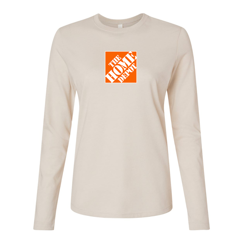 BELLA CANVAS Women’s The Home Depot Jersey Long Sleeve Tee