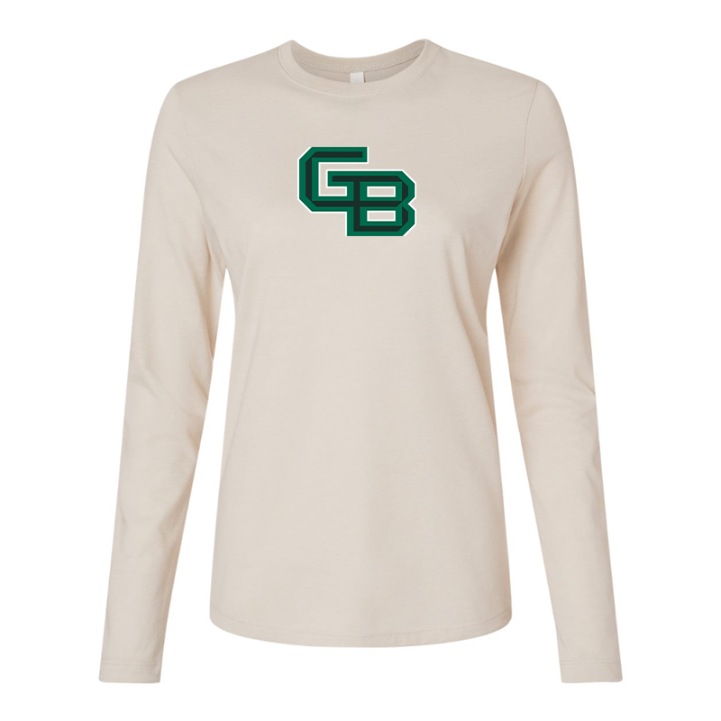 BELLA CANVAS Women’s Wisconsin Green Bay Phoenix Jersey Long Sleeve Tee