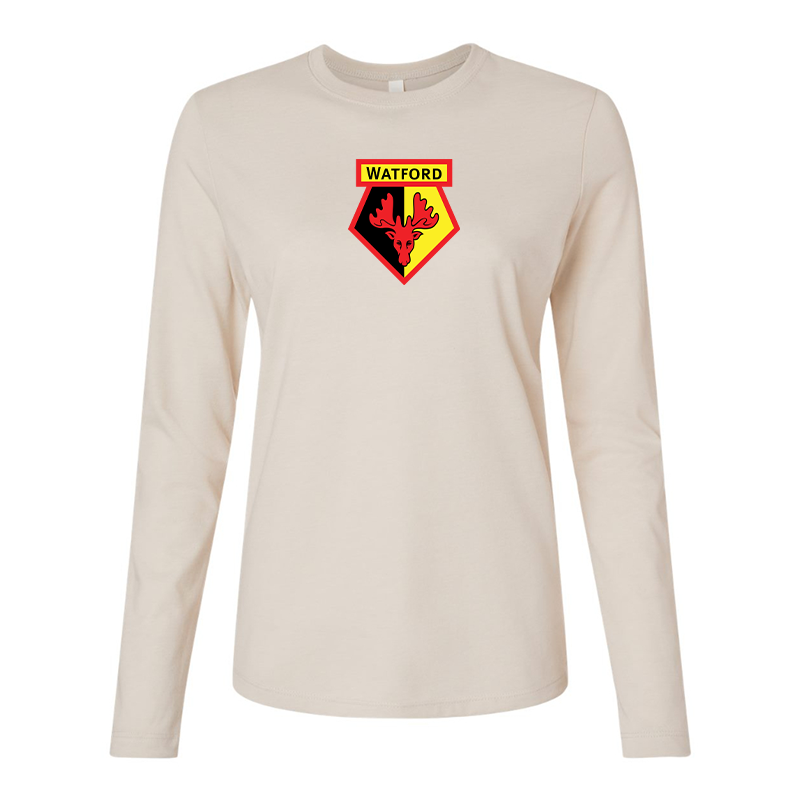 BELLA CANVAS Women’s Watford Soccer Jersey Long Sleeve Tee