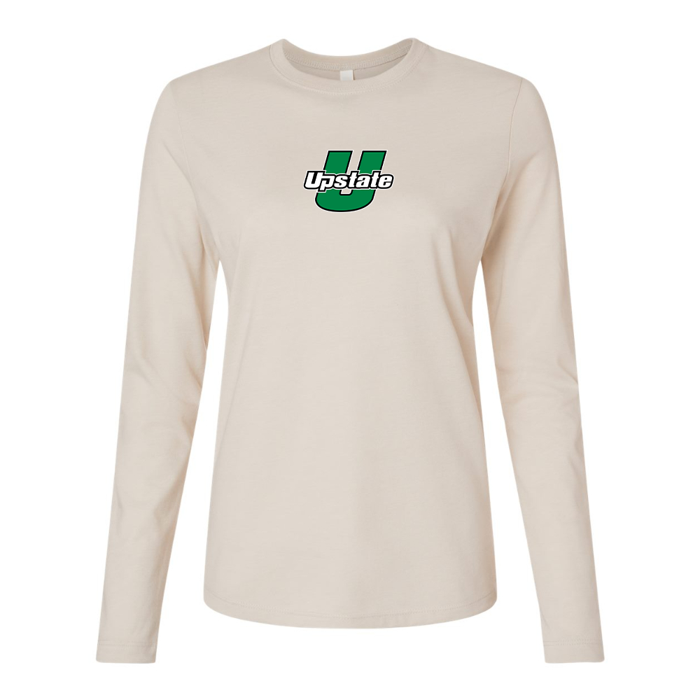 BELLA CANVAS Women’s USC Upstate Spartans Jersey Long Sleeve Tee