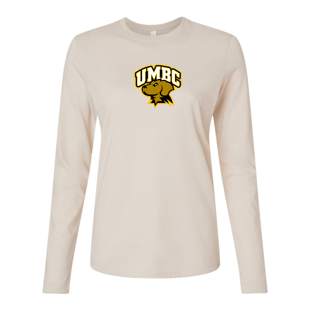 BELLA CANVAS Women’s UMBC Retrievers Jersey Long Sleeve Tee