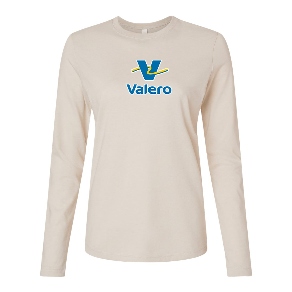 BELLA CANVAS Women’s Valero Gas Station Jersey Long Sleeve Tee
