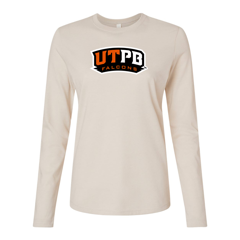 BELLA CANVAS Women’s UTPB Falcons Jersey Long Sleeve Tee