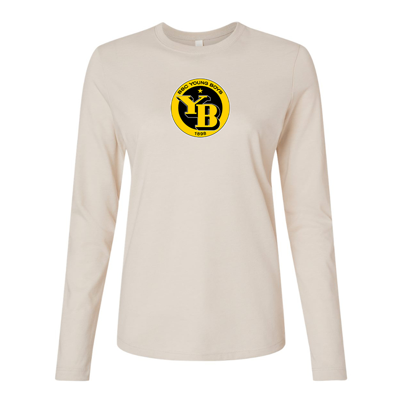 BELLA CANVAS Women’s Young Boys Soccer Jersey Long Sleeve Tee
