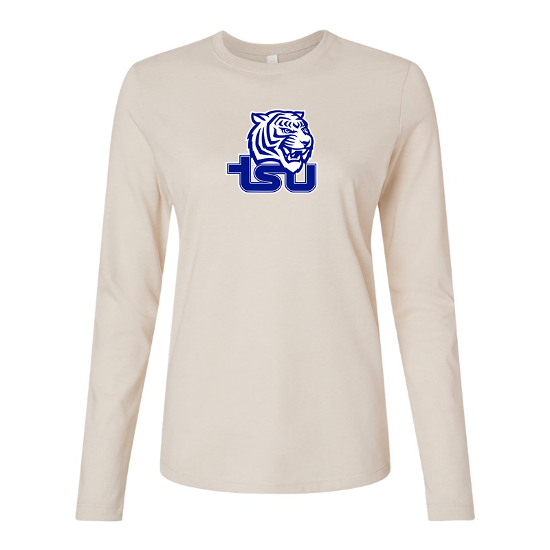 BELLA CANVAS Women’s Tennessee State Tigers Jersey Long Sleeve Tee