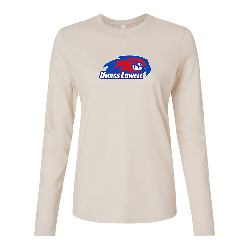 BELLA CANVAS Women’s UMass Lowell River Hawks Jersey Long Sleeve Tee