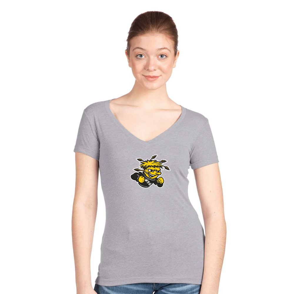 Women's Wichita State Shockers   Next Level V-Neck T-Shirt