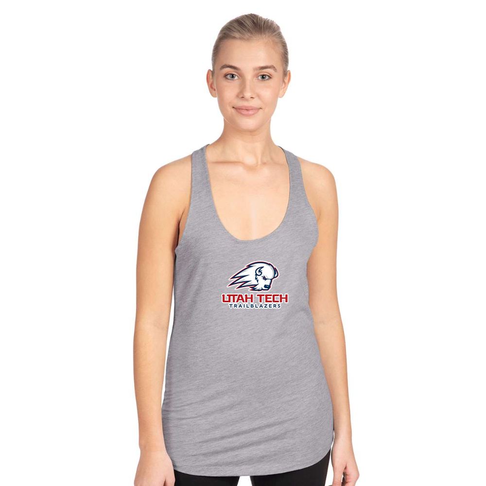 Women's Utah Tech Trailblazers Next Level Ideal Racerback Tank