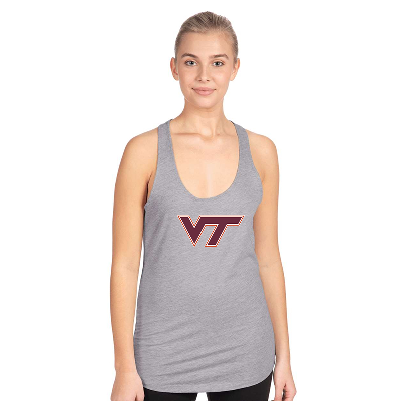 Women's Virginia Tech Hokies Next Level Ideal Racerback Tank