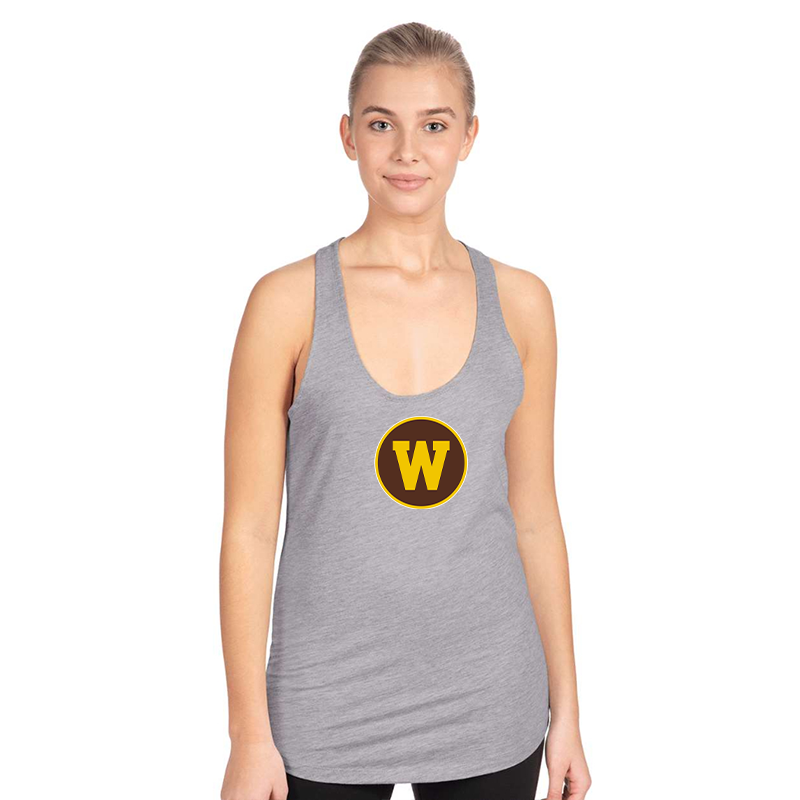 Women's   Western Michigan Broncos Next Level Ideal Racerback Tank