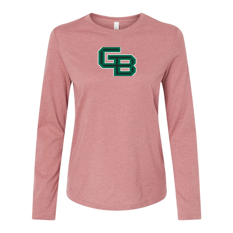 BELLA CANVAS Women’s Wisconsin Green Bay Phoenix Jersey Long Sleeve Tee