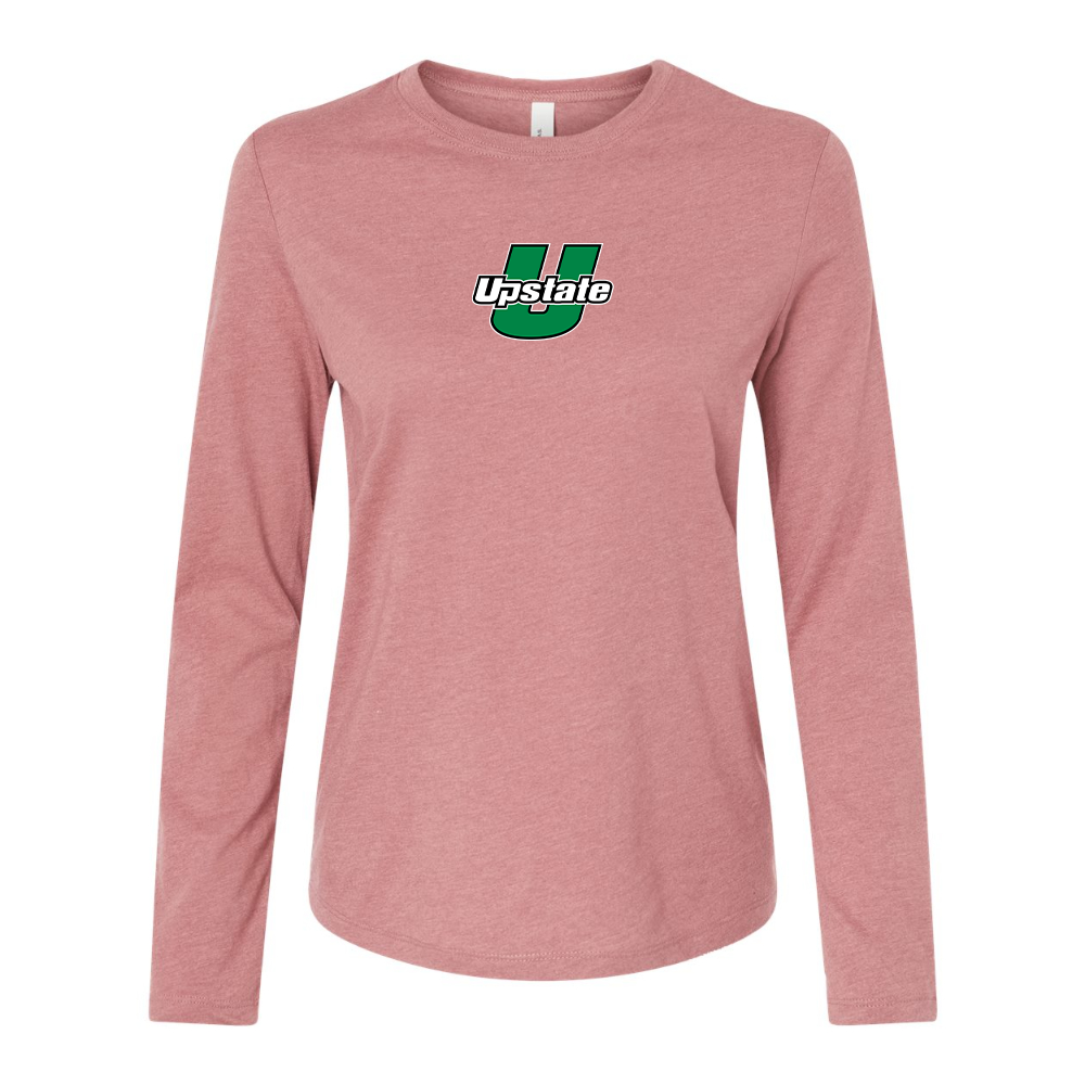 BELLA CANVAS Women’s USC Upstate Spartans Jersey Long Sleeve Tee