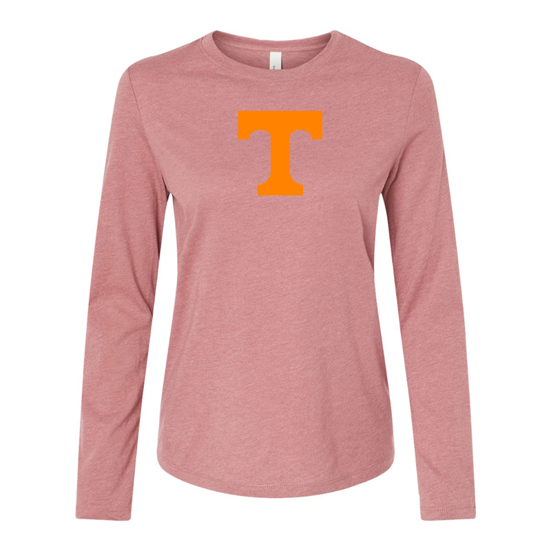 BELLA CANVAS Women’s Tennessee Volunteers Jersey Long Sleeve Tee