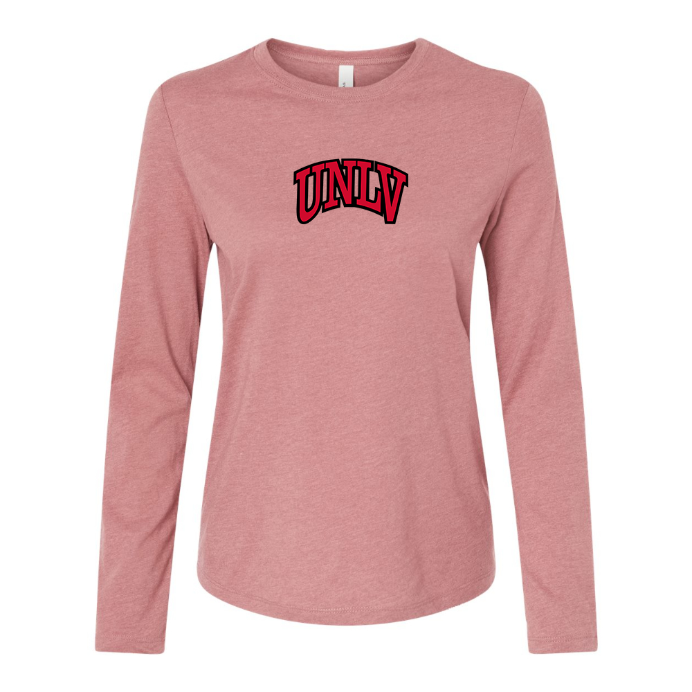 BELLA CANVAS Women’s UNLV Rebels Jersey Long Sleeve Tee
