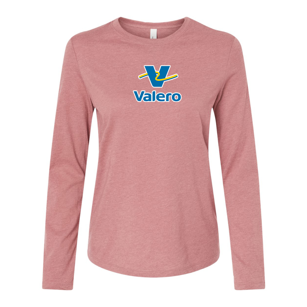 BELLA CANVAS Women’s Valero Gas Station Jersey Long Sleeve Tee