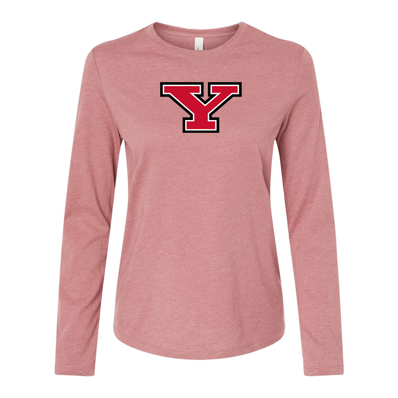 BELLA CANVAS Women’s Youngstown State Penguins Jersey Long Sleeve Tee