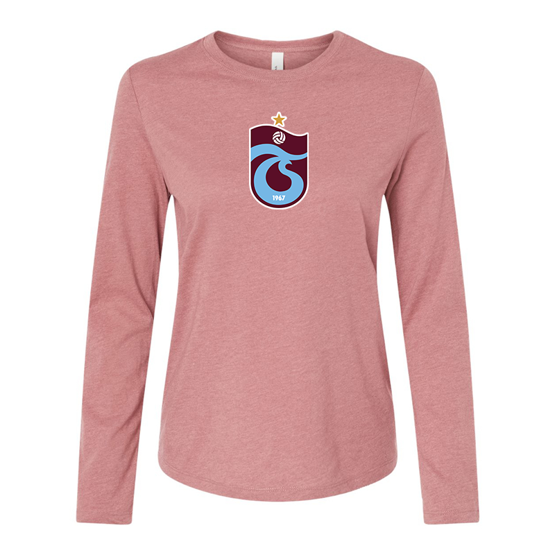 BELLA CANVAS Women’s Trabzonspor Soccer Jersey Long Sleeve Tee