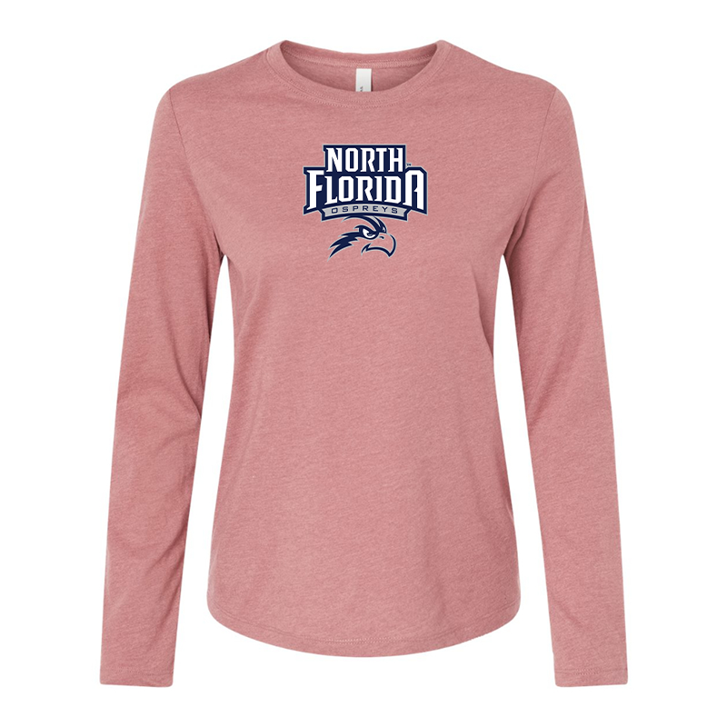 BELLA CANVAS Women’s UNF Ospreys  Jersey Long Sleeve Tee