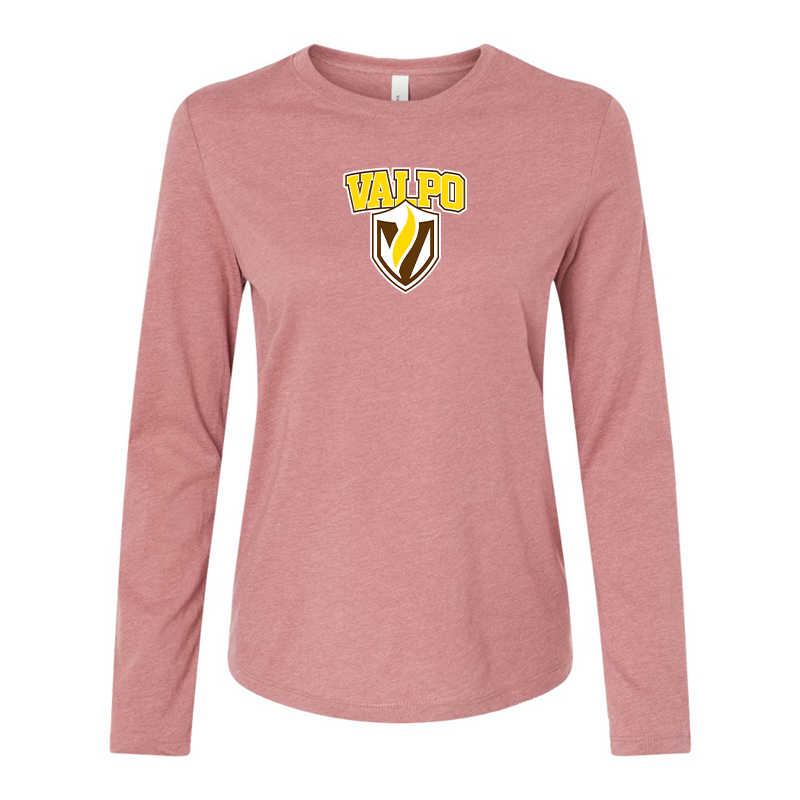 BELLA CANVAS Women’s Valparaiso Crusaders Jersey Long Sleeve Tee