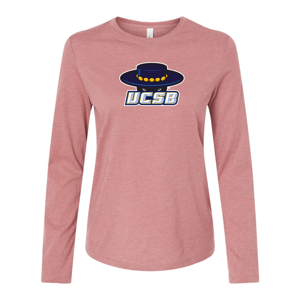 BELLA CANVAS Women’s UCSB Gauchos Jersey Long Sleeve Tee