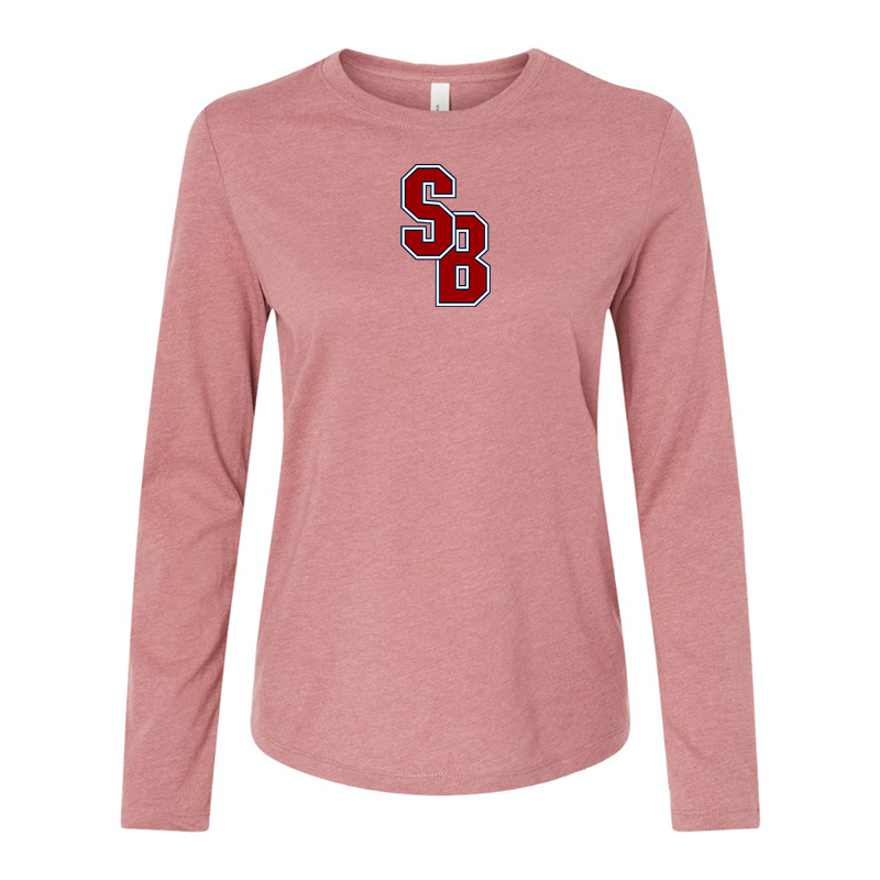 BELLA CANVAS Women’s Stony Brook Seawolves Jersey Long Sleeve Tee