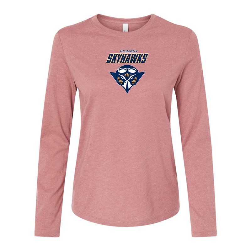 BELLA CANVAS Women’s Tennessee Martin Skyhawks Jersey Long Sleeve Tee
