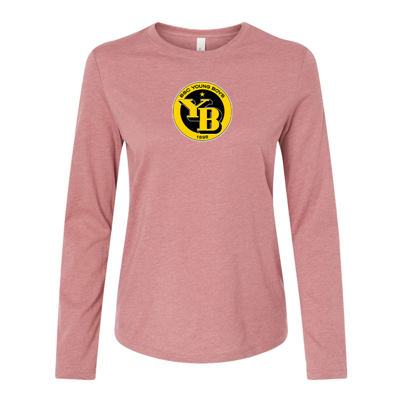 BELLA CANVAS Women’s Young Boys Soccer Jersey Long Sleeve Tee