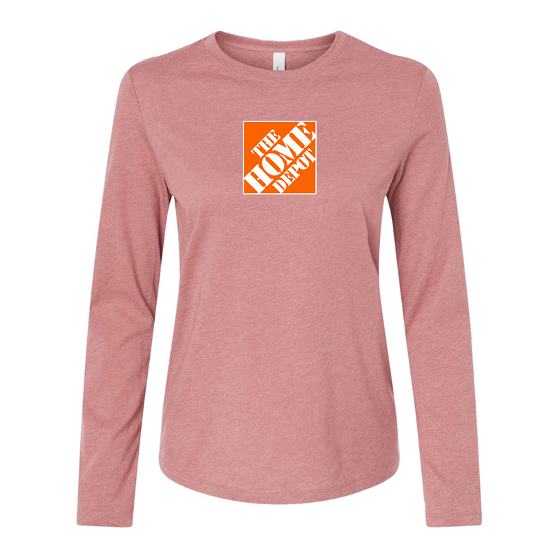 BELLA CANVAS Women’s The Home Depot Jersey Long Sleeve Tee