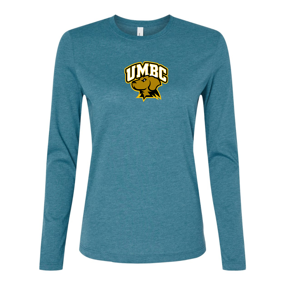 BELLA CANVAS Women’s UMBC Retrievers Jersey Long Sleeve Tee