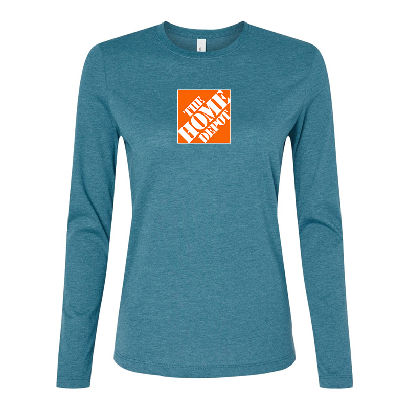 BELLA CANVAS Women’s The Home Depot Jersey Long Sleeve Tee